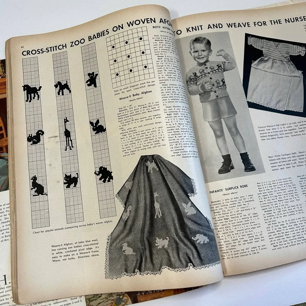 Vintage 1950‎ Mccalls Needlework Annual Magazine